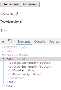 Reactive Counter