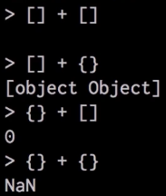 some nonsense in JavaScript